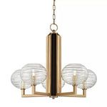 Product Image 1 for Breton 5 Light Led Chandelier from Hudson Valley