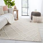 Product Image 4 for Moab Natural Geometric Light Gray/ Ivory Rug from Jaipur 