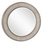 Product Image 1 for Uttermost Bricius Round Metal Mirror from Uttermost