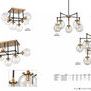 Product Image 7 for Boudreaux 17 Light Chandelier In Satin Brass With Sphere Shaped Glass from Elk Lighting