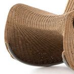 Product Image 8 for Portia Wicker Modern Outdoor Rocking Chair - Vintage Natural from Four Hands