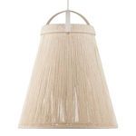 Product Image 2 for Parnell White Pendant from Currey & Company