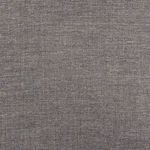 Close-up of grey upholstery fabric texture on Abida Alcala Nickel Dining Chair