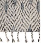 Product Image 5 for Mulberry Handmade Geometric Gray/ Ivory Rug By Nikki Chu from Jaipur 