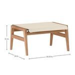Product Image 4 for Coast Teak Ottoman from Summer Classics