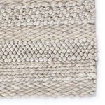 Product Image 3 for Lagom Handmade Solid Ivory/ Light Gray Area Rug from Jaipur 