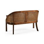 Product Image 2 for Walnut 2-Seater Salon Settee Cane Back from Johnathan Charles