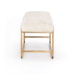 Product Image 9 for Sled Bench Thames Cream from Four Hands