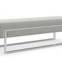 Product Image 1 for Green Velvet Modern La Moda Bench from Caracole