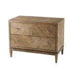 Product Image 5 for Thaxton Oak Nightstand from Theodore Alexander