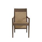 Product Image 23 for Savannah Aluminum Oak/Raffia Arm Chair from Summer Classics