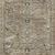 Layla rug shown as a runner with aligned border motifs and floral designs in muted shades