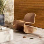 Product Image 23 for Portia Wicker Modern Outdoor Rocking Chair - Vintage Natural from Four Hands