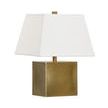 Product Image 1 for Oliver Brass Cube Lamp from Chelsea House