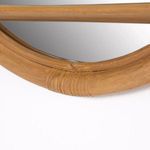 Product Image 4 for Toluca Rattan Mirror With Shelf Honey from Four Hands