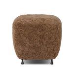 Product Image 1 for Joey Amber Shearling Ottoman from Four Hands