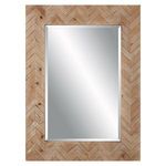 Product Image 4 for Demetria Wooden Mirror, Small from Uttermost