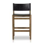 Product Image 12 for Kena Leather Black Bar Stool from Four Hands