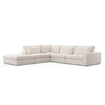 Product Image 10 for Bloor 4 Pc Raf Sectional W/ Ottoman Esse from Four Hands