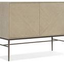 Product Image 1 for Cascade Small Oak & Metal Credenza from Hooker Furniture