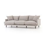 Product Image 7 for Asta Sofa 98" Fedora Pewter from Four Hands
