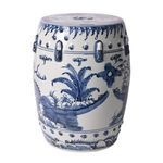 Product Image 5 for Blue & White Kylin Garden Stool from Legend of Asia