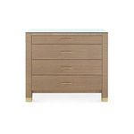 Product Image 2 for Camden Large 4-Drawer with Glass Top from Villa & House