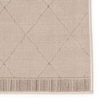 Product Image 2 for Almasi Indoor/ Outdoor Trellis Beige/ Dark Taupe Rug from Jaipur