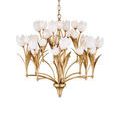 Product Image 1 for Glazen Tulpen Chandelier from Currey & Company