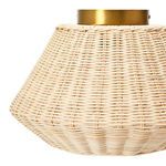 Product Image 6 for Coastal Breeze Rattan Ceiling Light from Creative Co-Op