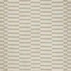 Bradley Ivory / Beige Rug with two-toned linear striped pattern and alternating high-low wool pile