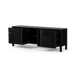 Product Image 22 for Pollard Brushed Ebony Oak Veneer Media Console from Four Hands