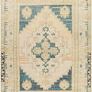 Product Image 1 for Anadolu Hand-Knotted Teal / Cream Rug - 12' x 15' from Surya