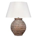 Product Image 1 for Cinder Rusted Brown Table Lamp from Jamie Young