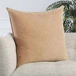 Product Image 5 for Sunbury Solid Beige Throw Pillow 26 inch from Jaipur 
