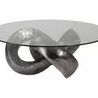 Product Image 4 for Trifoil Coffee Table, Liquid Silver w/Glass from Phillips Collection