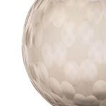 Side close-up highlighting the oval textured pattern and matte finish of the multilayered glass