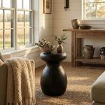 Product Image 5 for Samson Black Burnt Resin Stool/Side Table from Noir