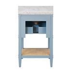 Product Image 4 for Bath Vanity With White Marble Top from Worlds Away