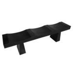 Product Image 4 for Shibumi Bench, Burnt Black Finish from Noir