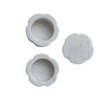 Product Image 3 for Elegant Marble Pinch Pot with Lid, White from Creative Co-Op