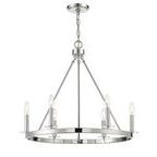 Product Image 8 for Georgie 6 Light Chandelier from Savoy House 