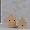 Product Image 3 for Joy Antique White Ceramic Cottages, Set of 5 from Homart