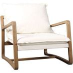 Product Image 7 for Kakouris Occasional Chair - Off White from Dovetail Furniture