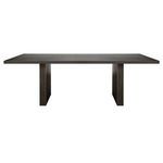 Product Image 1 for Patterson Plank Style Slatted Base Dining Table In Dark Espresso Oak from Worlds Away