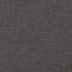 Second close-up swatch of soft woven charcoal fabric for upholstery