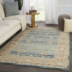 Product Image 4 for Vibe By Jensine Handmade Oriental Blue/ Beige Rug from Jaipur 