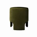 Product Image 5 for Lansky Three Leg Fully Upholstered Barrel Chair In Olive Velvet from Worlds Away