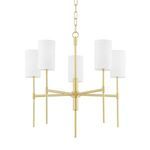 Product Image 1 for Olivia 5 Light Chandelier from Mitzi