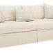 Product Image 1 for Cream Fabric Modern Casual Affair Sofa from Caracole